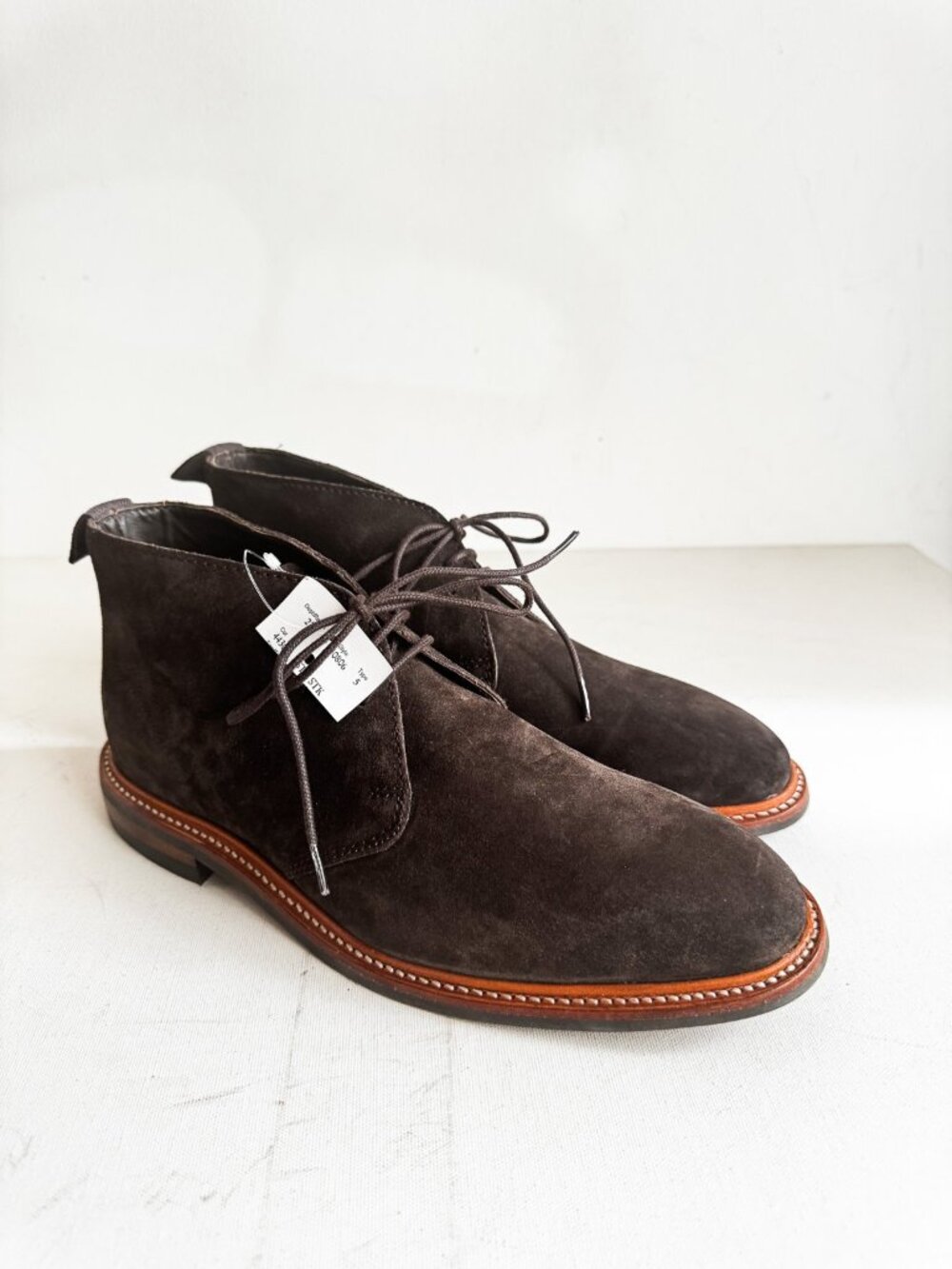 Charles Tyrwhitt Chocolate Brown Suede Chukka Boots 9/41